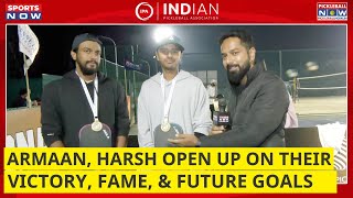 Armaan Bhatia, Harsh Mehta Reflect On Gold Win, Teamwork, \u0026 Growing Fan Base| Watch