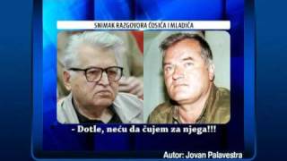 Paramontaza - Ratko Mladic i Dobrica Cosic - tel. razgovor