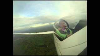 Glider aerobatics 101 with Guy Westgate at Bannerdown Gliding Club (take 1)