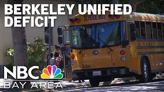 Berkeley Unified School District faces budget deficit