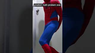 Spiderman in big trouble 😂😂 funny spiderman song spider slack  #shorts