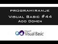 VISUAL BASIC | TUTORIAL #44 - Add Domen [HD 2016]