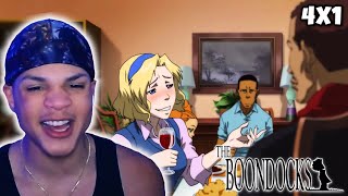 FIRST TIME WATCHING THE BOONDOCKS | The Boondocks Season 4 Episode 1 REACTION!!