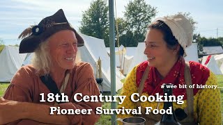 18th Century Cooking - Pioneer Survival Food: The Oat Cake!