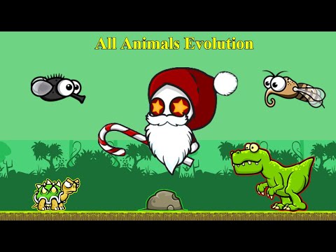 All Animal's Evolution With Santa Claus Reaper (EvoWorld.io)