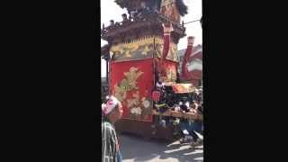 龜崎潮干祭 田中組  【神楽車】H26.5.4