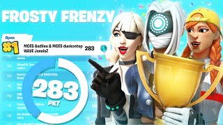 HOW WE PLACED 1ST in FROSTY FRENZY ($1,800) 💰 | JannisZ