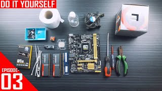 DIY PC Build I EPISODE- 03 I  কম্পিউটার Assembling গাইড শুরু থেকে শেষ পর্যন্ত I Windows setup Ato Z