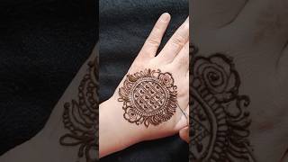 Simple mehndi design,back hand henna design, Mandala Mehendi Design #viral #shorts