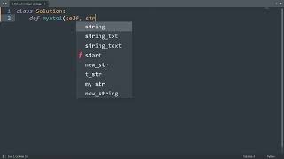 Leetcode 8. String to Integer (atoi) in Python | Python Leetcode | Python Coding Tutorial