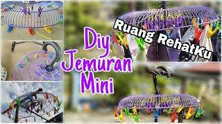 Cara buat jemuran mini dari kipas lama | DIY