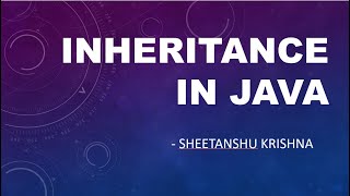 Inheritance in Java in Hindi with example | Types of Inheritance | Java Programming for beginners