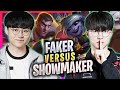 T1 FAKER vs DK SHOWMAKER! - T1 Faker Plays Tristana MID vs DK ShowMaker Jayce! | Season 2024