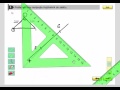 rýsování konstrukce pravoúhlého trojúhelníku geometrie pro 4.ročník str. 44 cv. 1