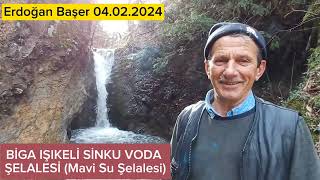 Biga Işıkeli Sinku Voda Şelalesi, Mavi su şelalesi