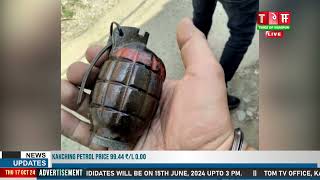 LAISHRAM BADALKUMAR GI YUMDA 36 HIGH EXPLOSIVE HAND GRENADE AMA THAMJILLAMLE