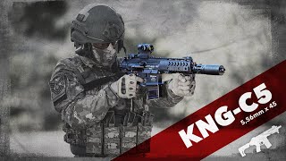 #KNGC5 5,56mm Combat Rifle with Foldable Stock– Short Video