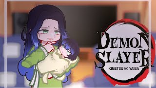 inosuke's parents + doma react to him //°part 1°// gacha nebula ft demon slayer