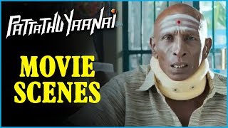 Pattathu Yaanai - Tamil Movie - Santhanam Comedy Scene 3 | Vishal | Santhanam | Thaman