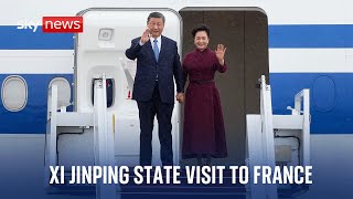 Chinese President Xi Jinping arrives in Paris for state visit to France