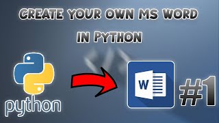 MAKE MS WORD IN TKINTER IN PYTHON #1