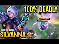 SILVANNA BEST BUILD 2024 | BUILD TOP GLOBAL SILVANNA GAMEPLAY | MOBILE LEGENDS✓