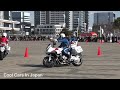 the techniques of japanese motorcycle police are amazing