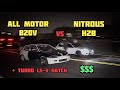 ALL MOTOR B20V HONDA CIVIC EG HATCH VS NITROUS H2B CIVIC + TURBO LS-VTEC CIVIC | C.F.RACING | 4K