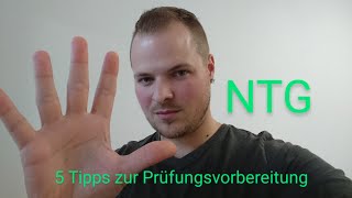 5 Praktische Tipps zur NTG Prüfung Industriemeister | Dave Seller