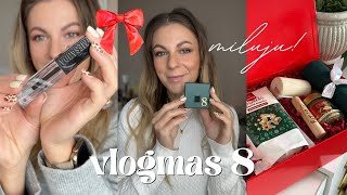 VLOGMAS #8 líčení na každý den, dárky pro zaměstnance, dobroty, adventní kalendář Diptyque 😍!