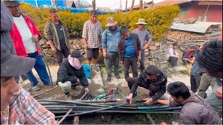 Rachükikü Colony Repairing pipes to restore regular steady \u0026clean spring water supply toThe locality