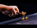 Transformers NA Herbie Vanishing point/Bumblebee Clifjumper stop motion review Volkswagen Beetle