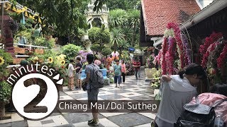 2分で見る チェンマイ ドイステープ　In 2 minutes Doi Suthep