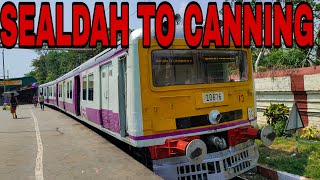 Sealdah To Canning Full Journey In Local Train || Canning Line || Local Train In Kolkata.