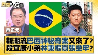 新潮流巴西神秘奇案又來了？段宜康小弟林秉樞囂張坐牢？ 新聞大白話@tvbstalk 20231002