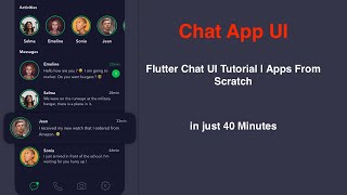 Flutter Chat UI Tutorial | Apps From Scratch