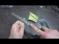 repairing a victorinox pocket knife and making a new wooden scale