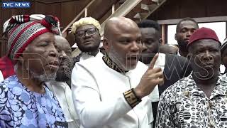 WATCH: I Did Not Jump Bail, My House Was Invaded - Nnamdi Kanu Cries Out