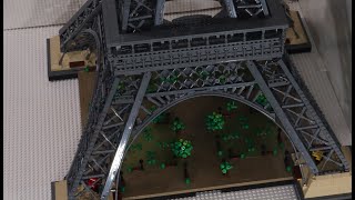 LEGO  10307 - Eiffel tower - Stop motion build