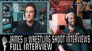 WSI | WRESTLING SHOOT INTERVIEWS JAMES on Vince McMahon, Jim Cornette & the state of Wrestling