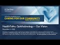 Ophthalmology: Our Vision - Health Talks