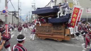 ２０１６年９月１８日堺（八田荘・久世）地車祭試験曳