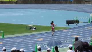 20130707_平成25年中学校通信陸上・兵庫県大会_女子100mH予選2組