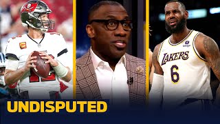 LeBron tells Lakers they reminded him of Tom Brady's 2020 Bucs — Skip & Shannon I UNDISPUTED