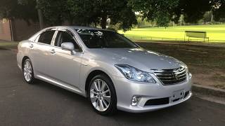 Toyota Crown 2012 Athlete 3.5 Hybrid For Sale www.SunRiseCars.com.au