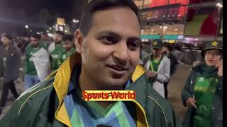 Pakistani fans crying over defeat to India at Melbourne IND Vs PAK T20 world cup
