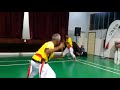 nillaikalakki silambam sparring demo at penang georgetown heritage festival 2017