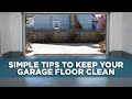 How to Keep Your Garage Floor Clean | Tips