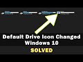 [SOLVED] How to change drive icons to their default icon in Windows 10 | Call +919015367522