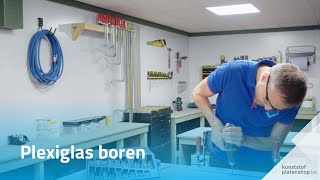 Plexiglas boren | Kunststofplaten.be